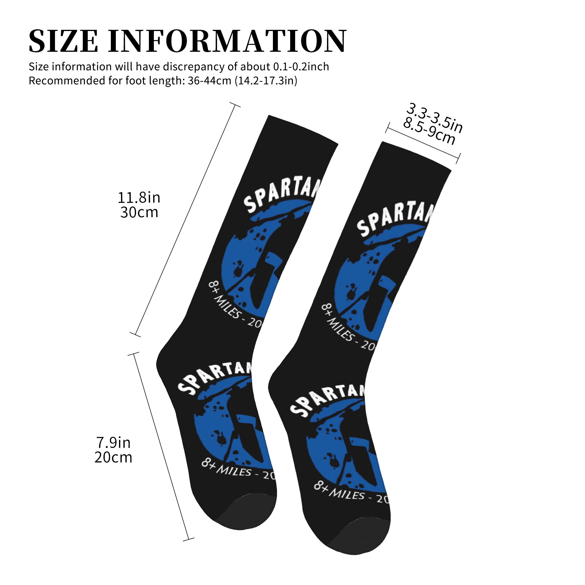 Large Spartan Race Logo Mens S - огляд і ціна Dress Sock Men