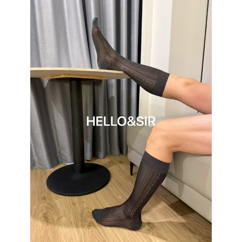 New Brand Men Socks Man Knee H - огляд і ціна Dress Sock Men