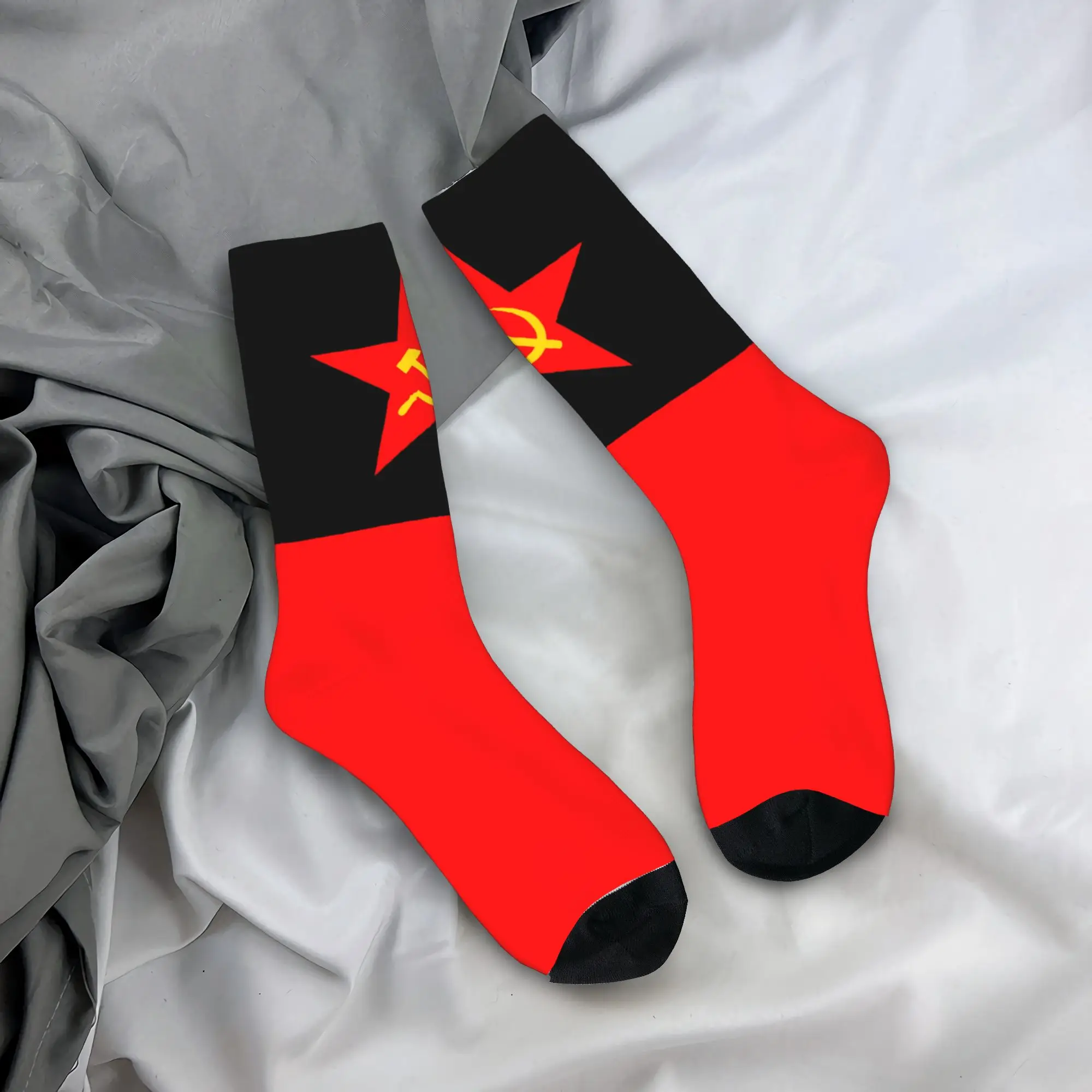 Russian Flag Custom Hammer  Si - огляд і ціна Dress Sock Men