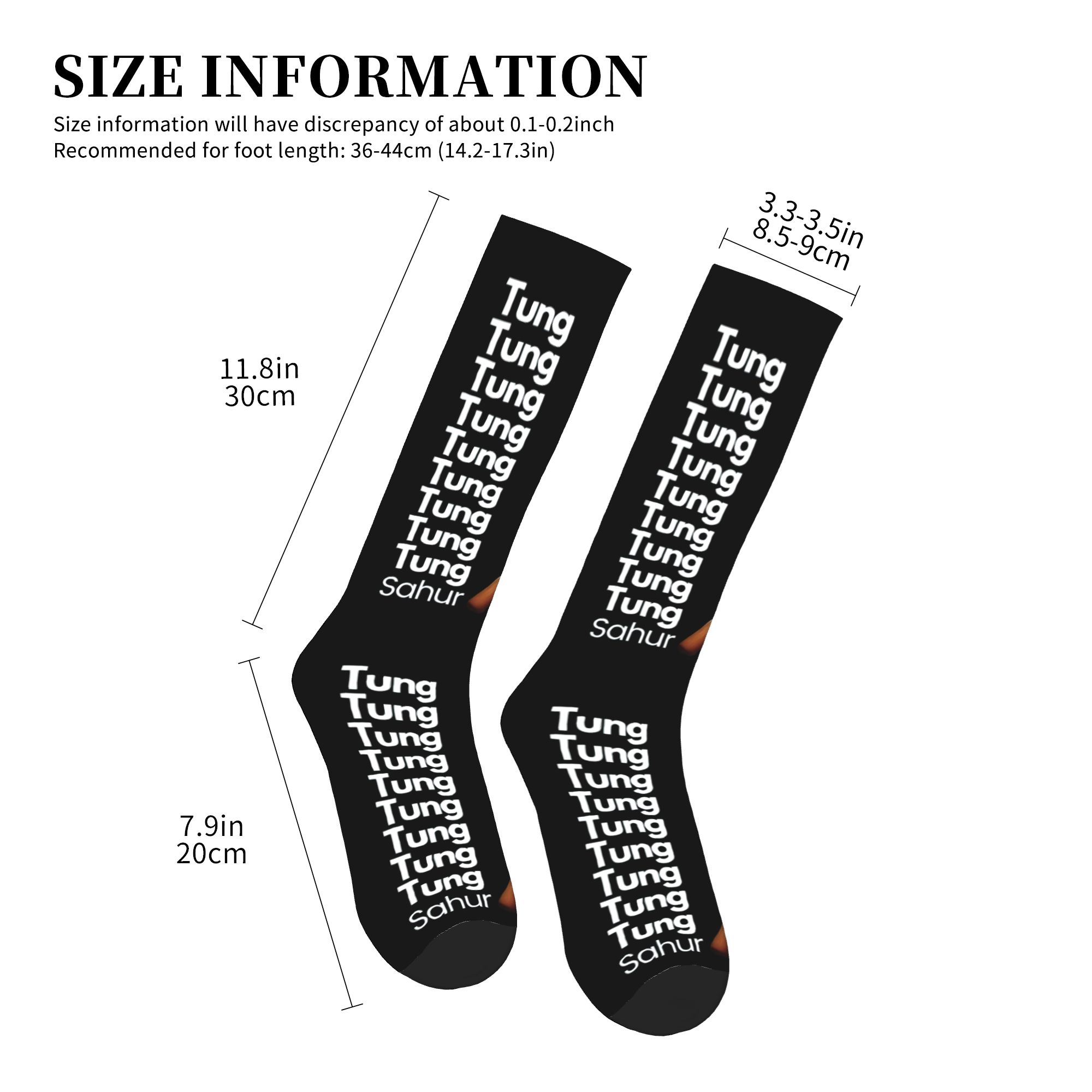 Tung Tung Tung Sahur Funny Mem - огляд і ціна Dress Sock Men